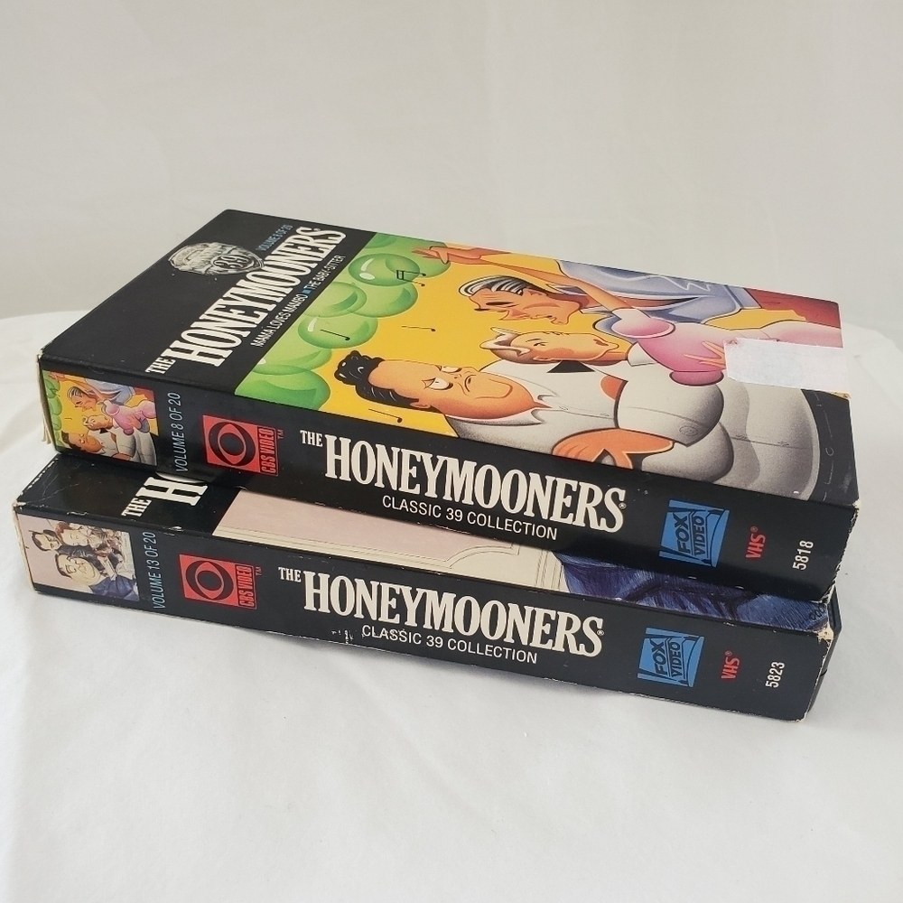 2 VHS Episodes of The Honeymooners